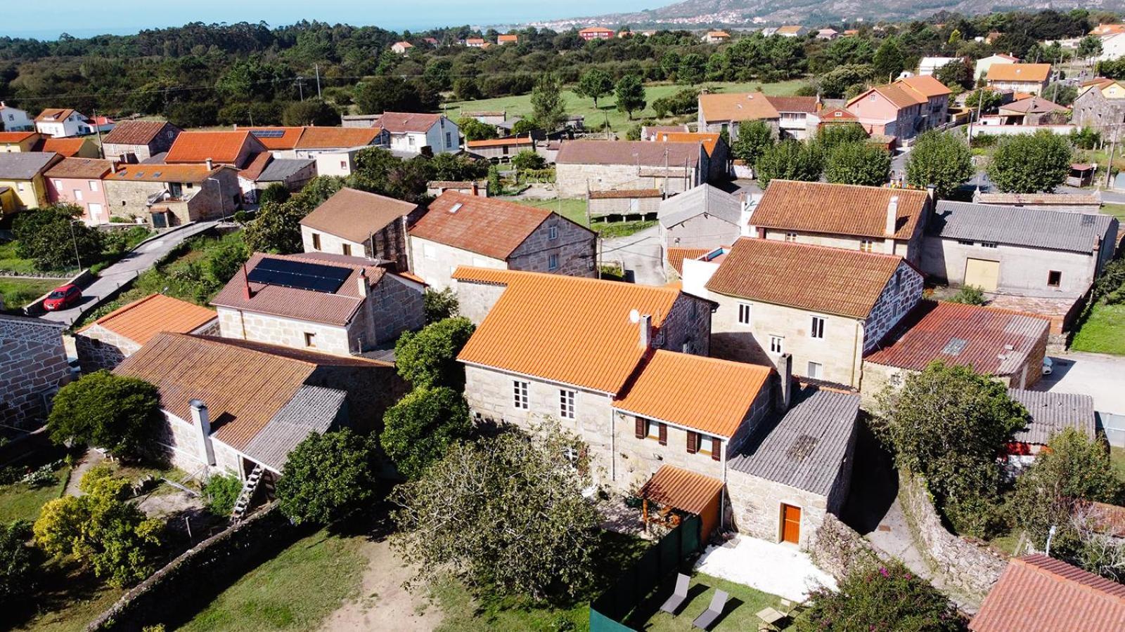 Villa O Fogar Do Carpinteiro Carnota Esterno foto