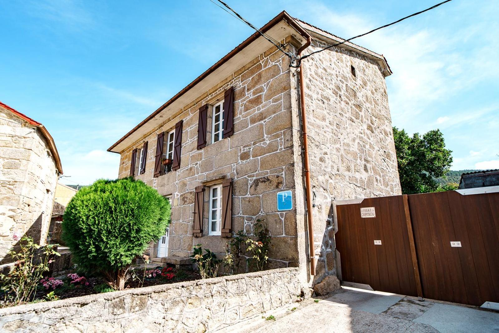 Villa O Fogar Do Carpinteiro Carnota Esterno foto