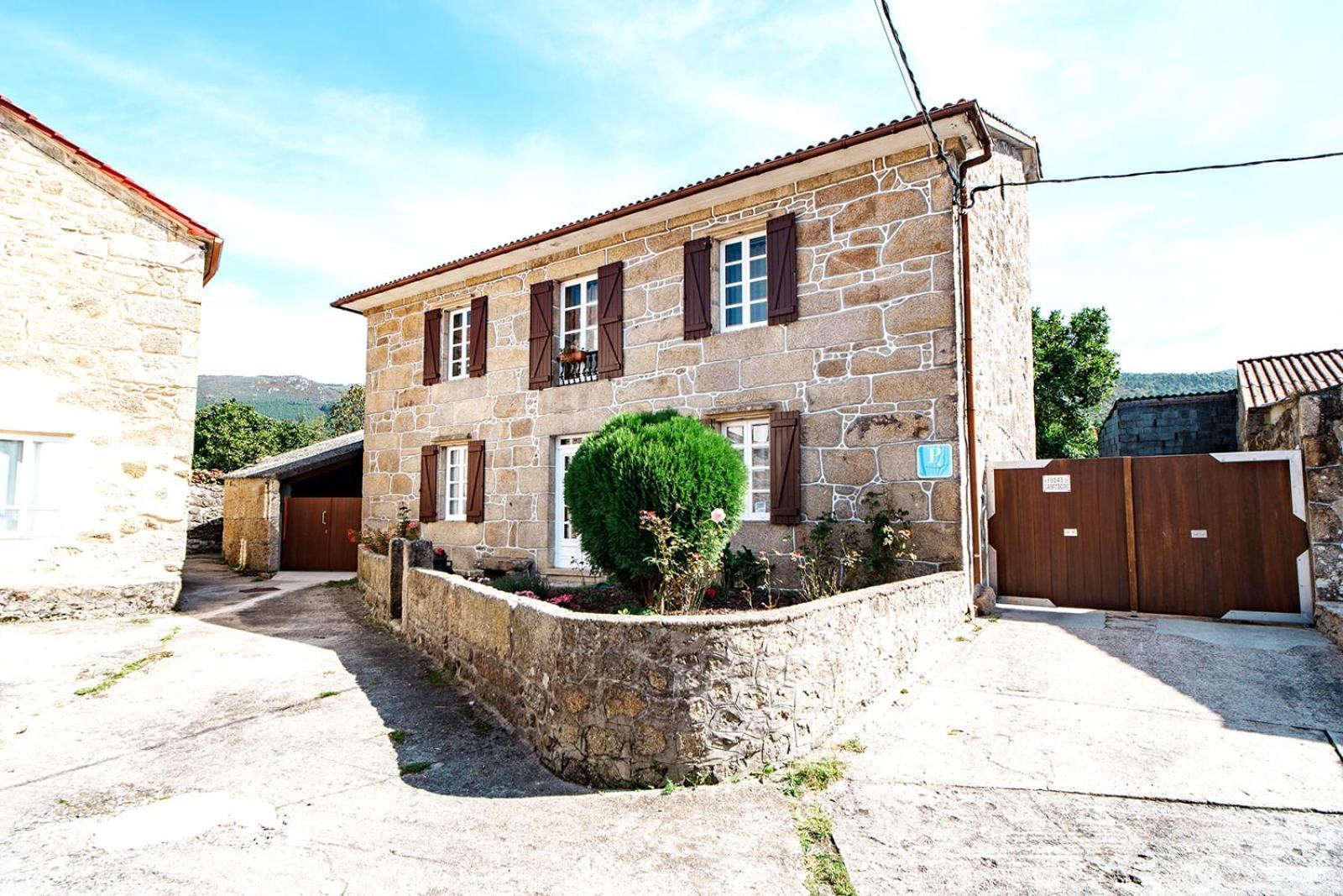Villa O Fogar Do Carpinteiro Carnota Esterno foto