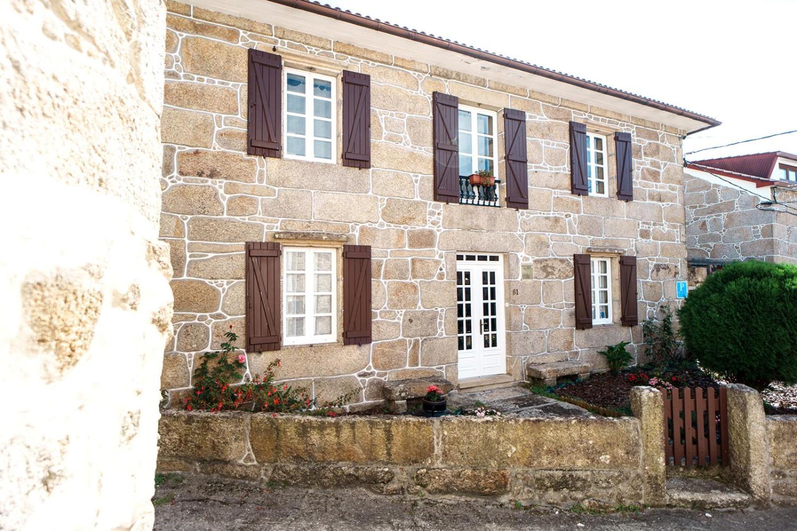 Villa O Fogar Do Carpinteiro Carnota Esterno foto
