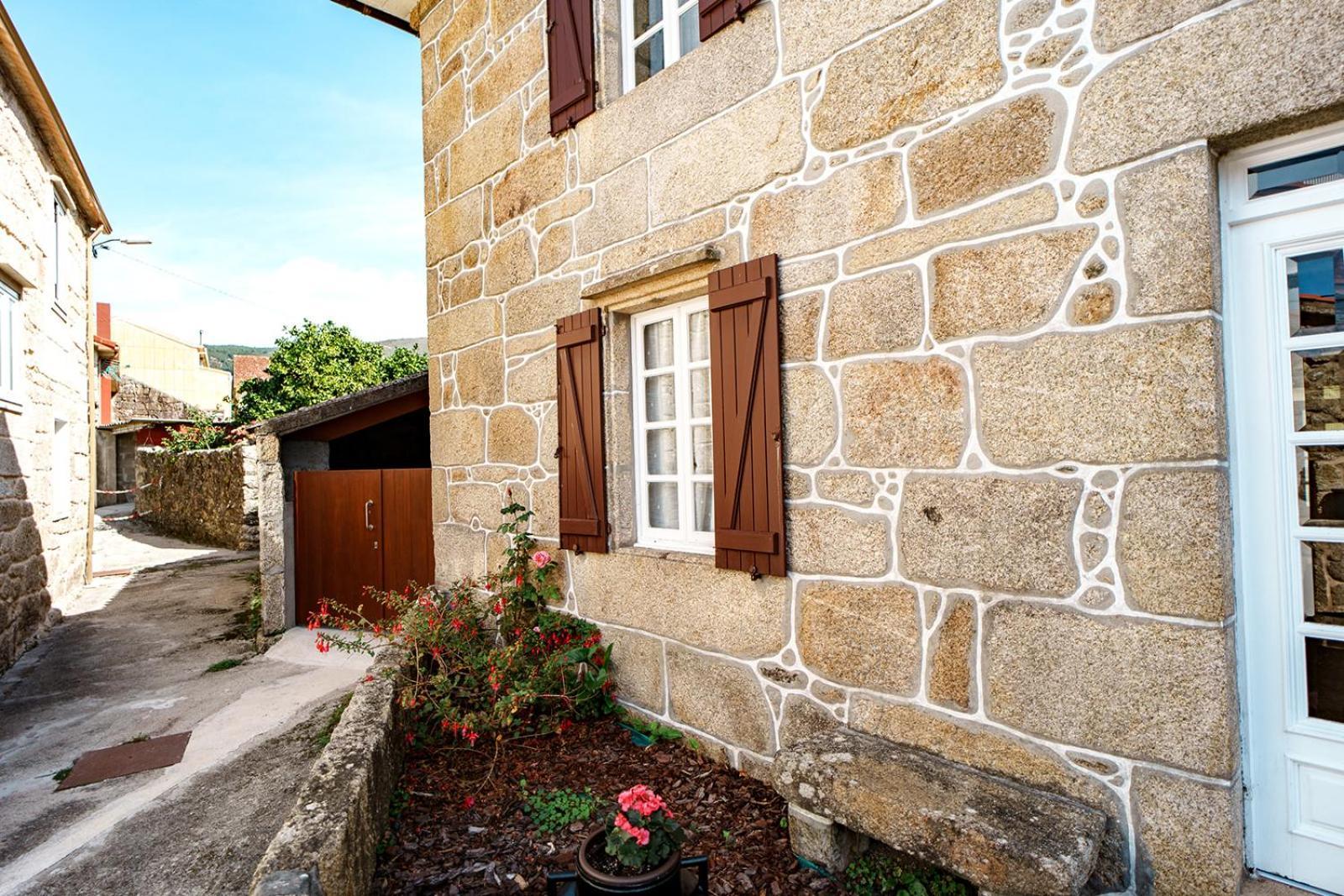 Villa O Fogar Do Carpinteiro Carnota Esterno foto